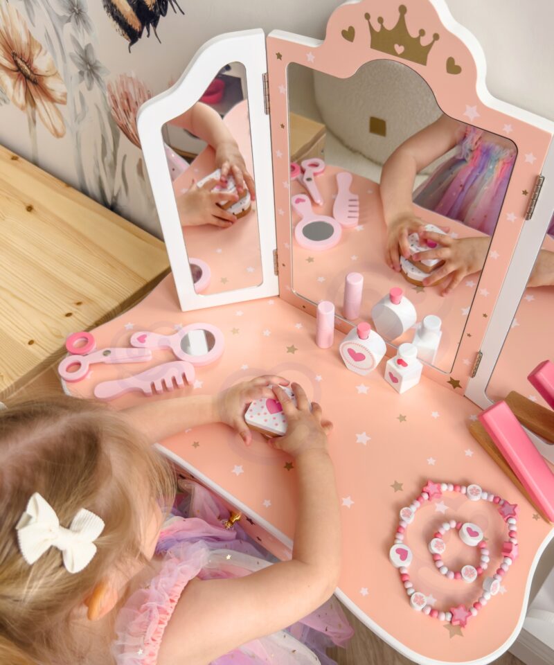 Elegantne tualettlaud lastele