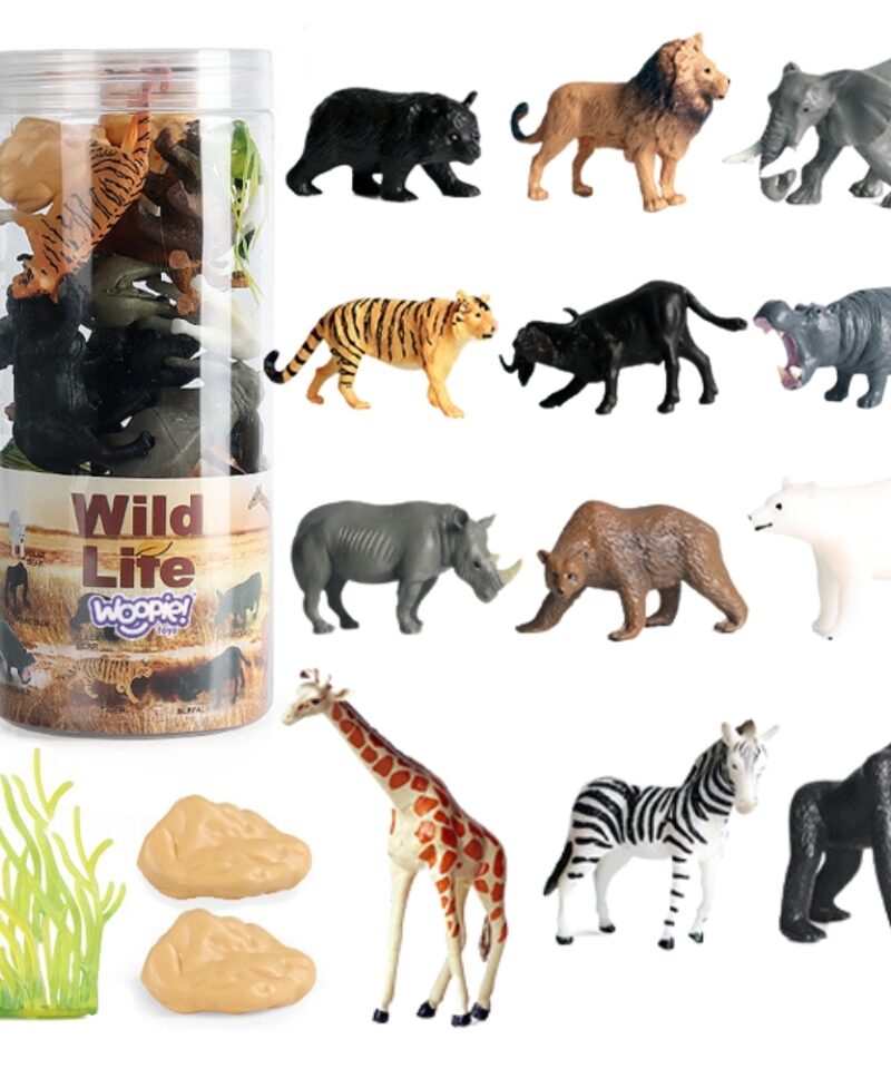 Loomade figuuride komplekt lastele