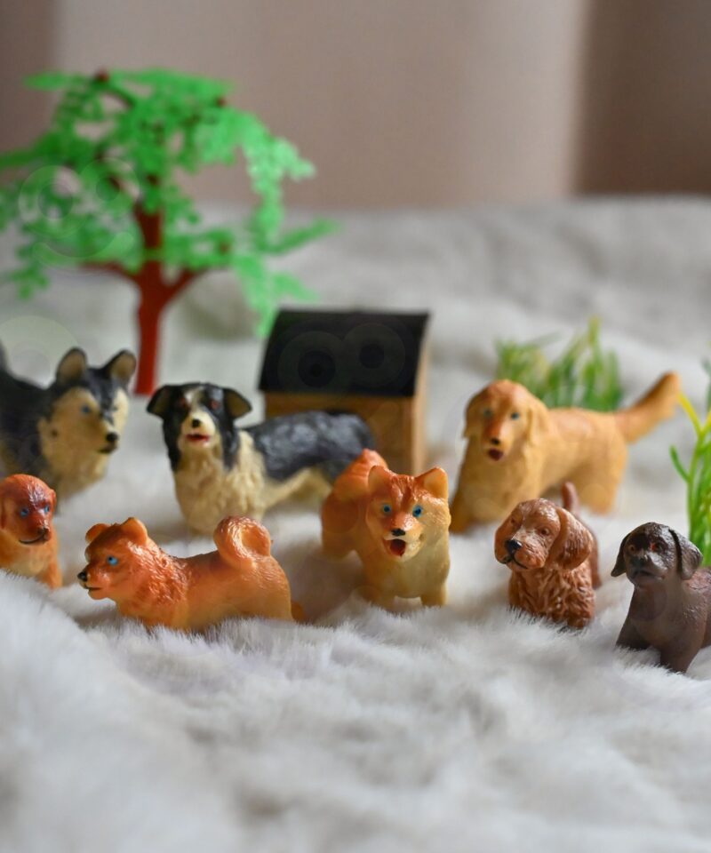 Realistlikud loomafiguurid laste loovuse arendamiseks