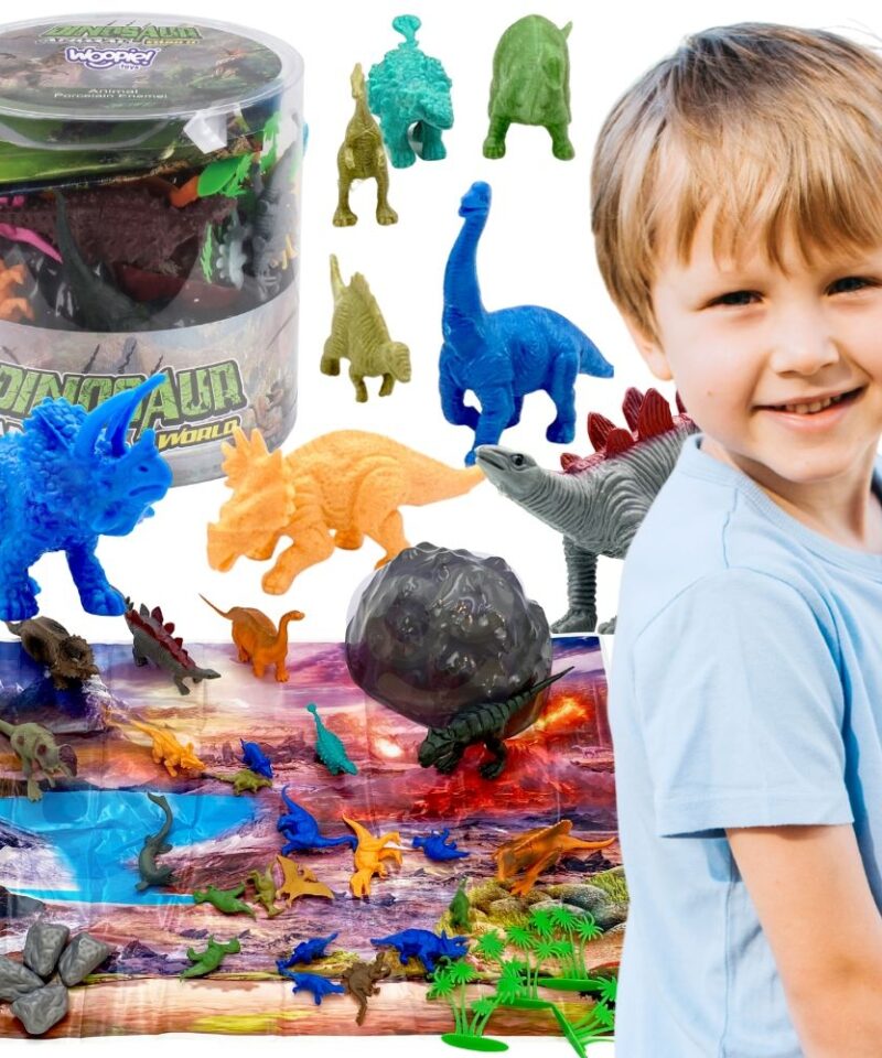 Dinosauruste mängukomplekt lastele