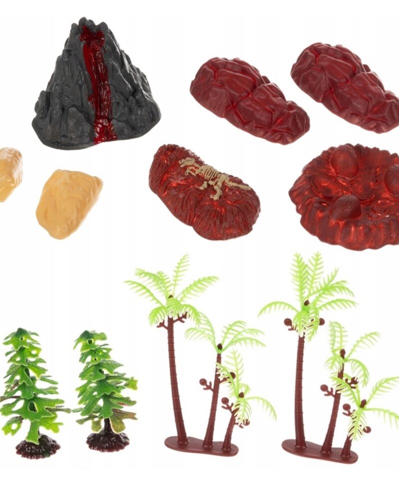 Värvikirev dinosauruste park matil