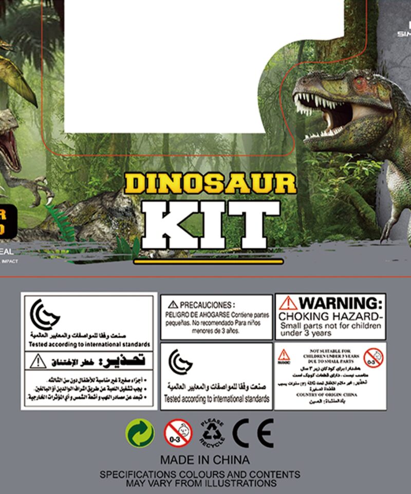 Mängukomplekt dinosauruste ajastust