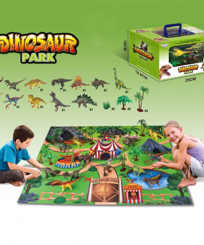 Dinosauruste mängukomplekt 23 elemendiga