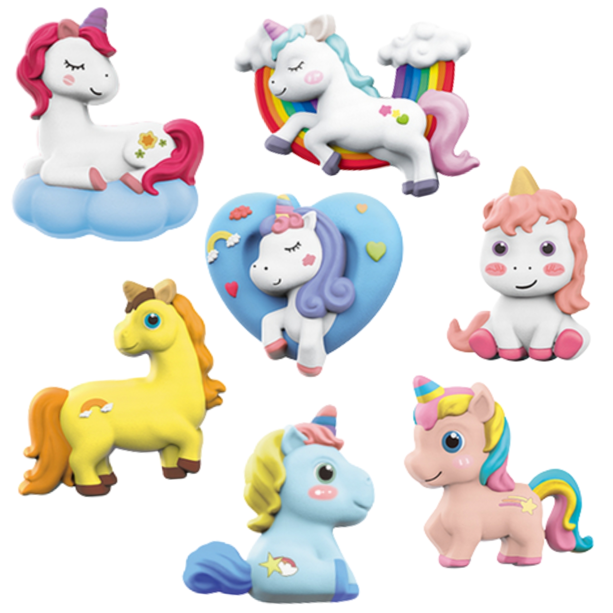 Ükssarvikute teema meisterdamiskomplekt