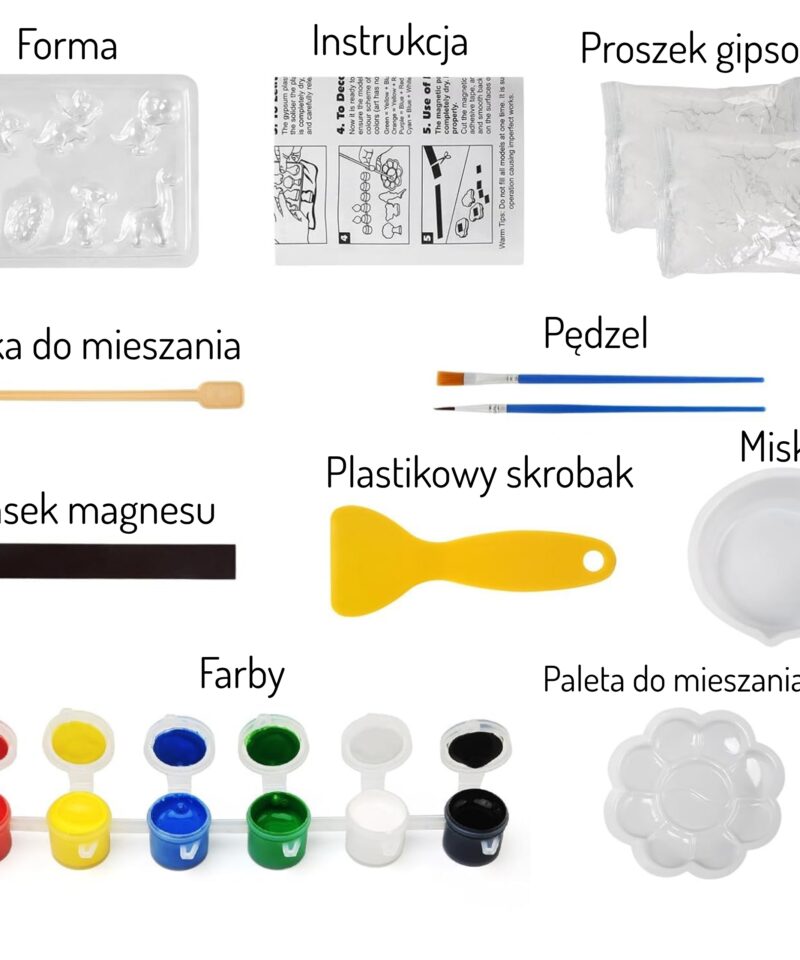 DIY dinosaurusete komplekt