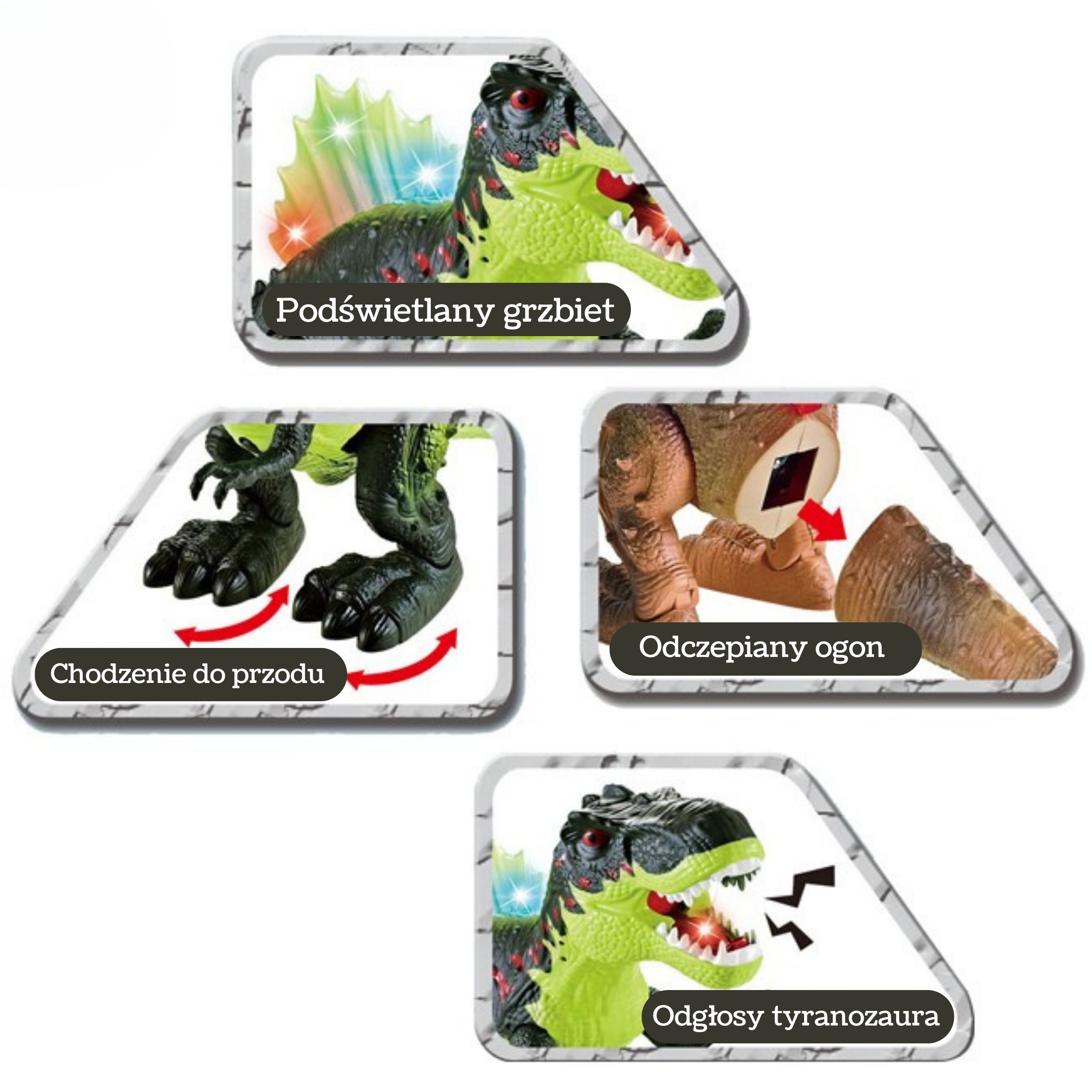 Kvaliteetne interaktiivne dinosaurus mänguasi