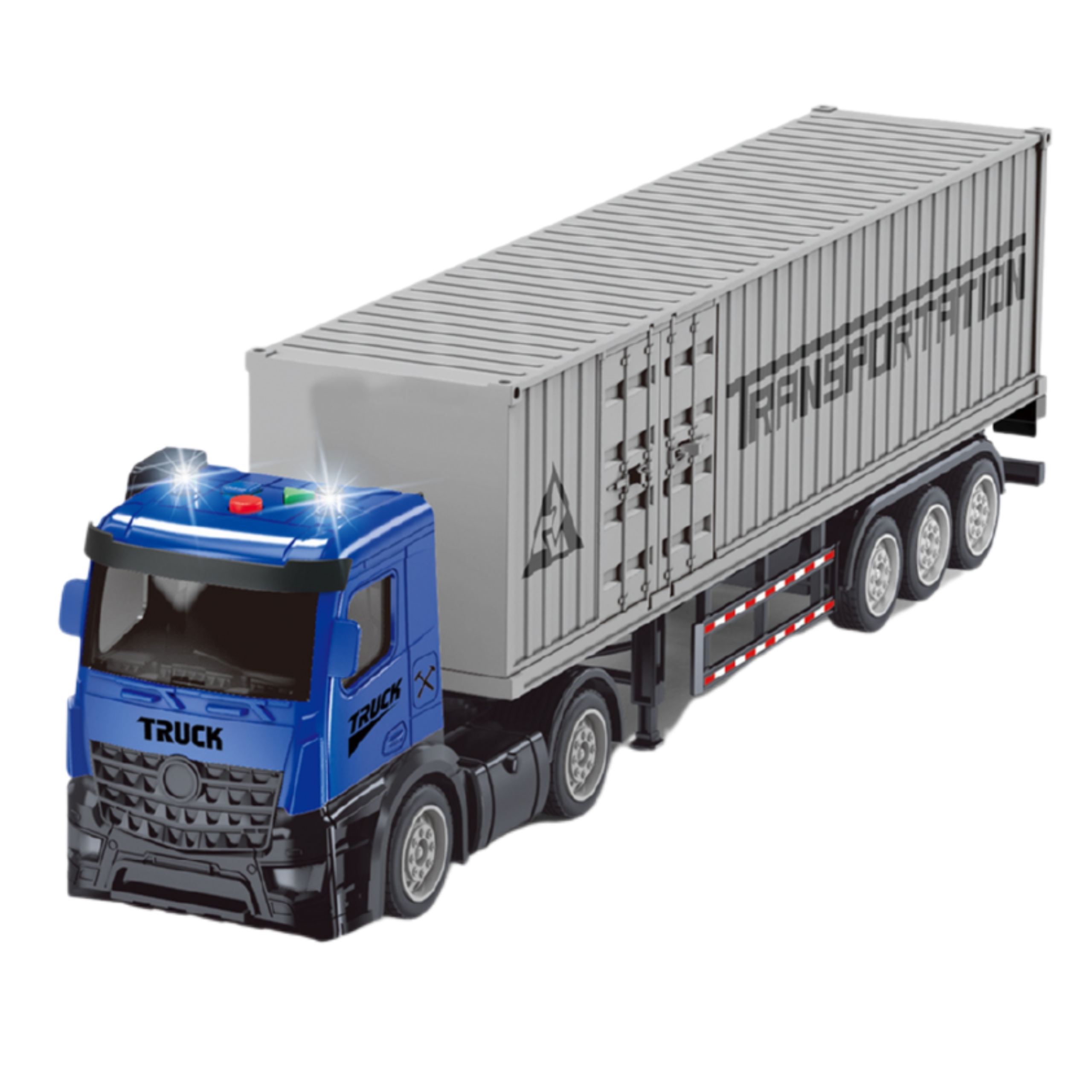 Lastele mõeldud konteinerveok realistlike efektidega