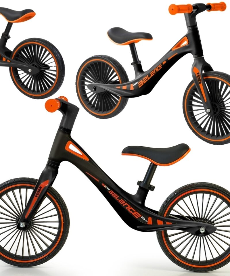 Laste tasakaaluratas sportliku disainiga