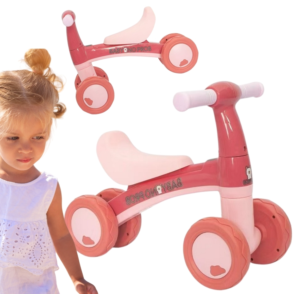 Neljarattaline tasakaaluratas lastele sõiduks