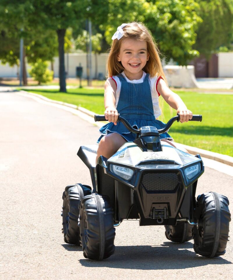 Laste sõiduk võimsa akuga