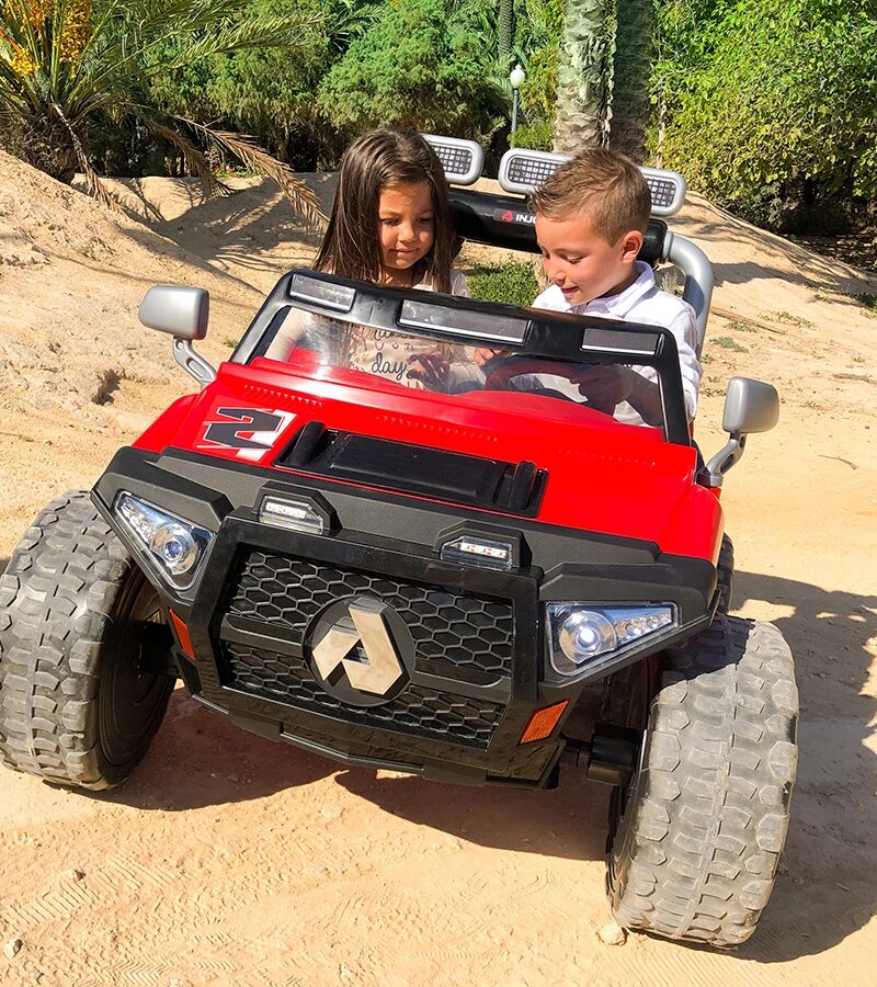 Elektriauto lastele koos turvavöödega