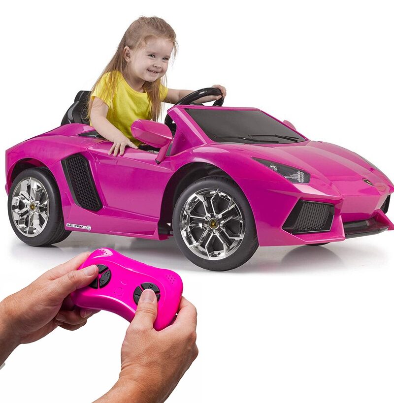 6V laste elektriauto roosa