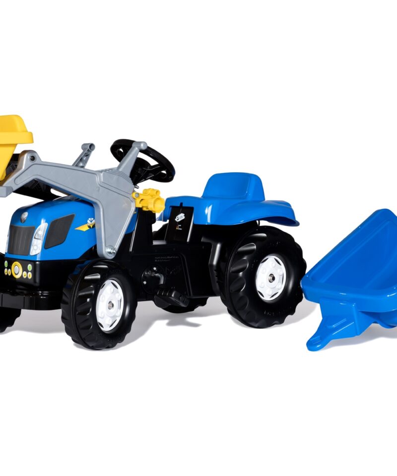 Laste pedaalidega traktor lisavarustusega