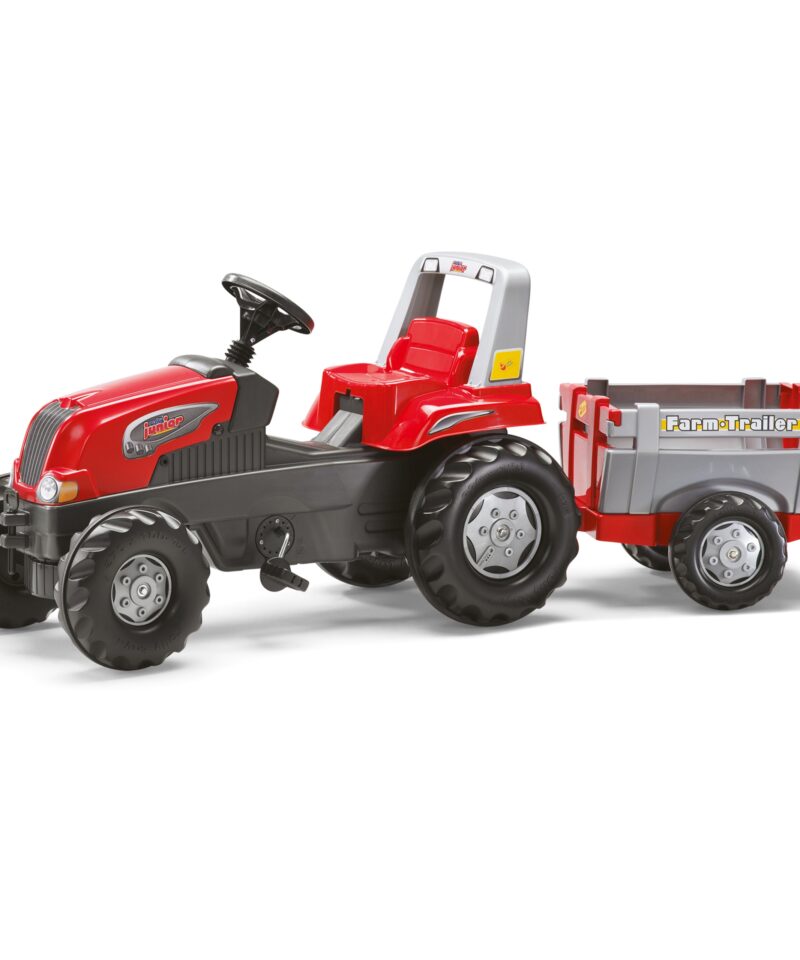 Laste pedaaltraktor haagisega