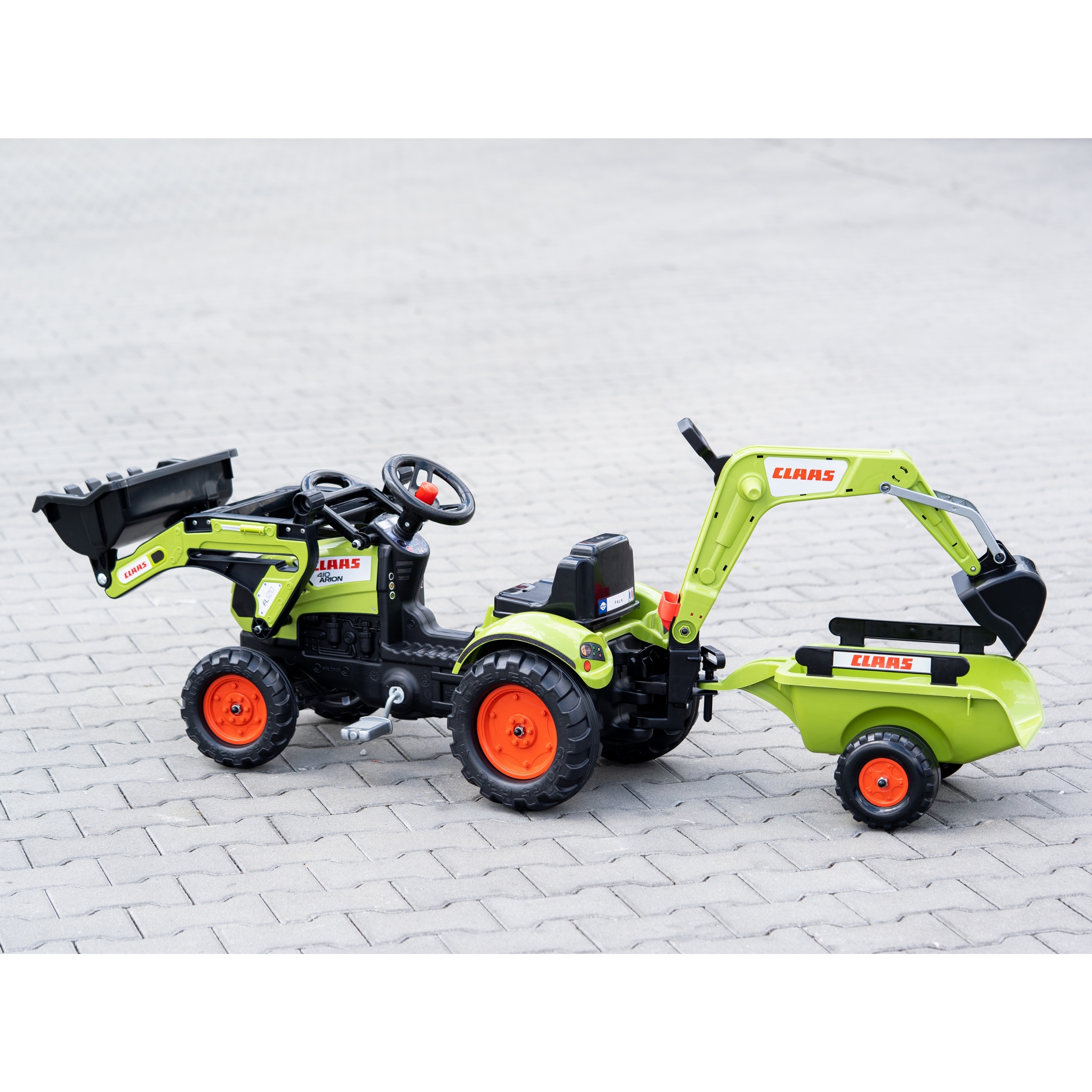 Ohutu ja stabiilne pedaaltraktor