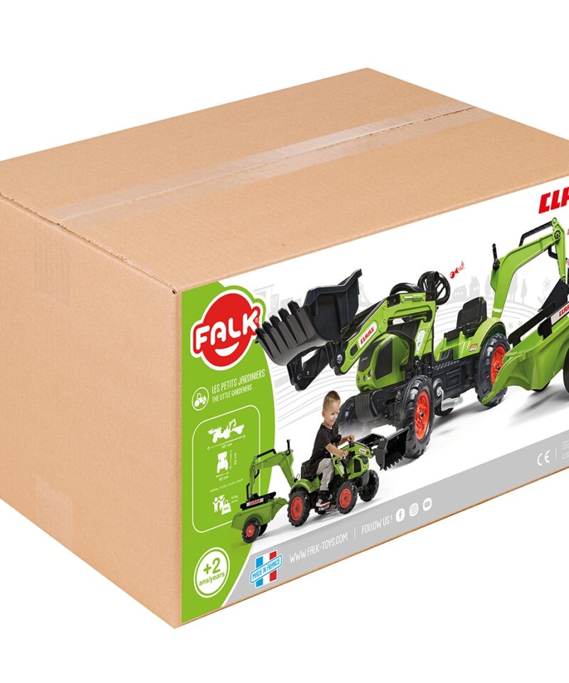 Ohutu ja stabiilne pedaaltraktor