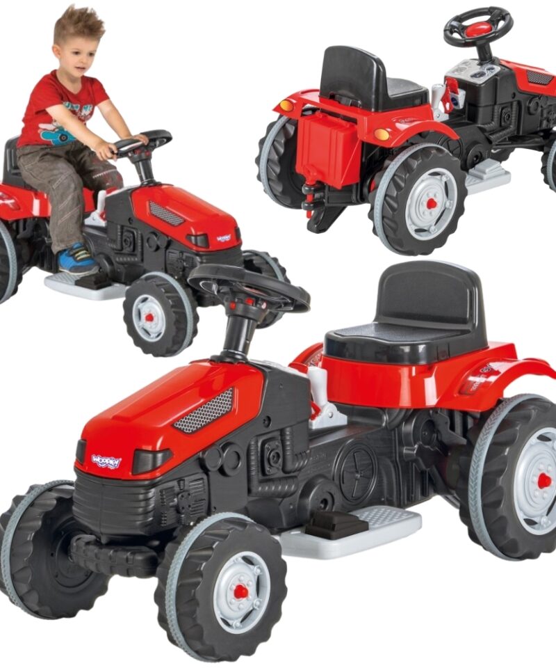 Elektriline laste traktor tagab turvalise sõidu