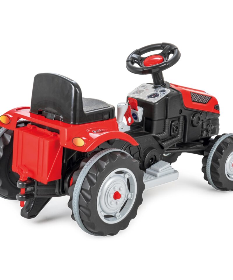 Vastupidav elektriline traktor lastele