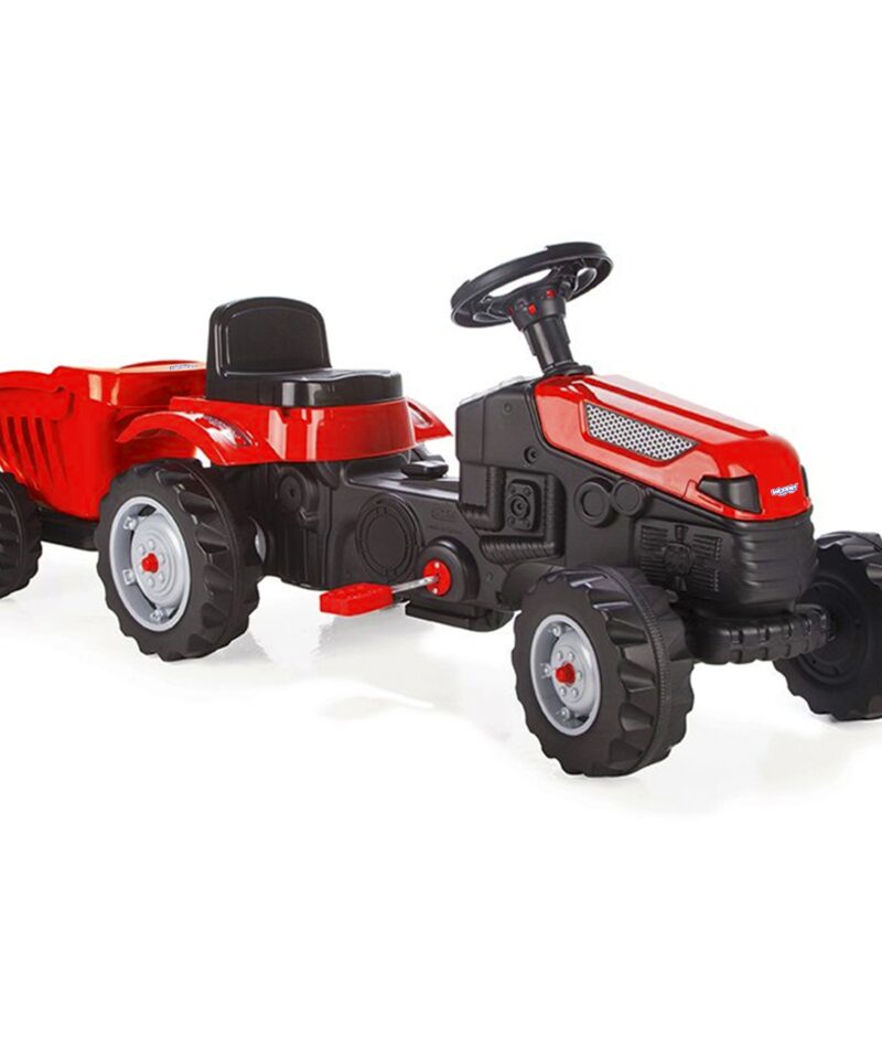 Kvaliteetne ja vastupidav laste traktor