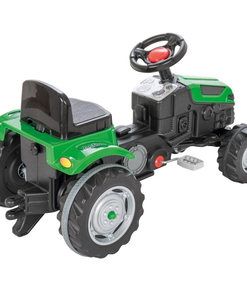 Traktor koos reguleeritava istmega