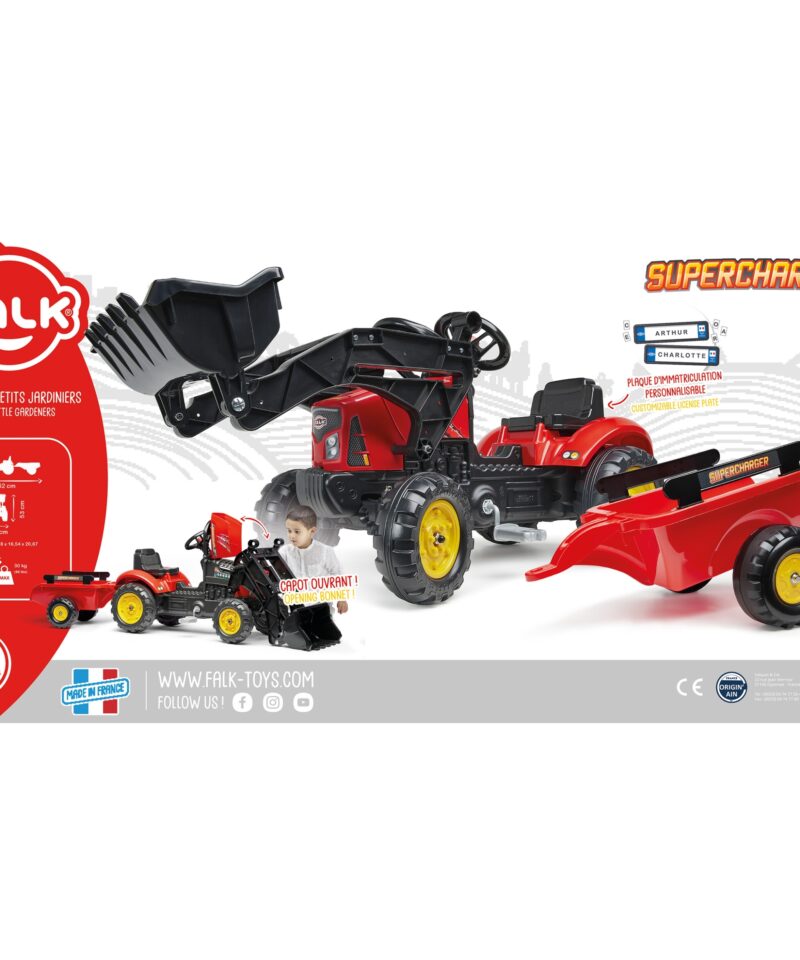 Laste mängutraktor välitingimusteks