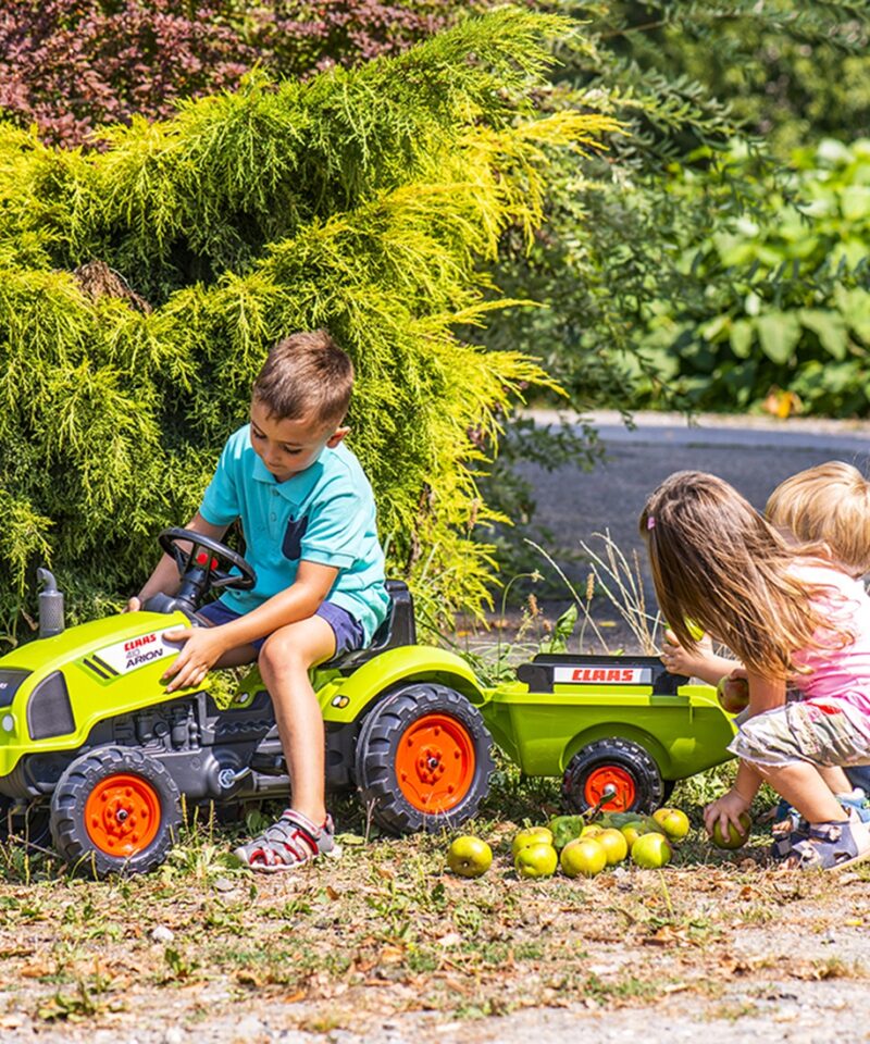 Vastupidav ja ohutu laste traktor