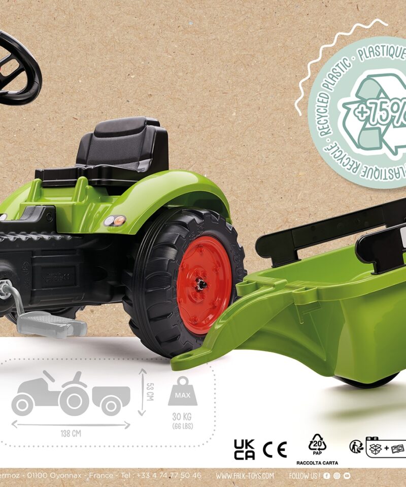 Kvaliteetne ja turvaline pedaaltraktor