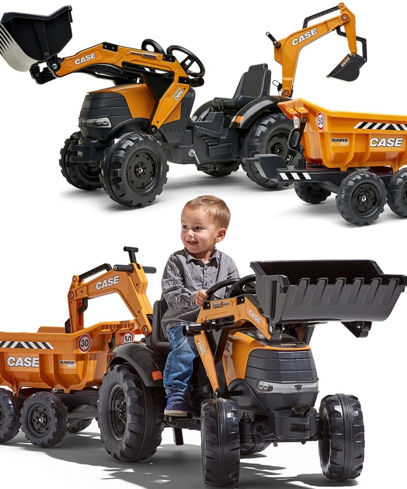 Laste traktor kopaga mänguhoos