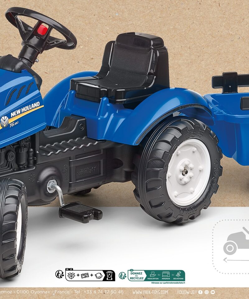 Kvaliteetsed plastikust rattad traktoril