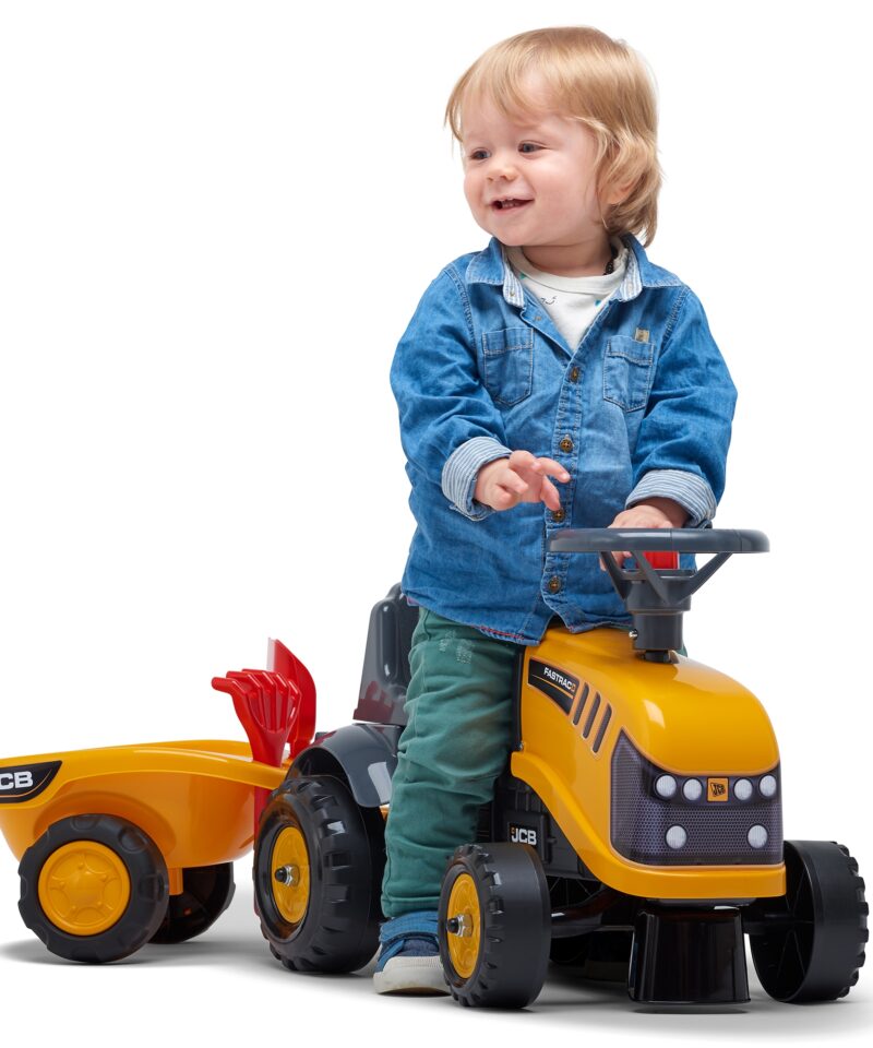 Laste traktor koos kleebistega