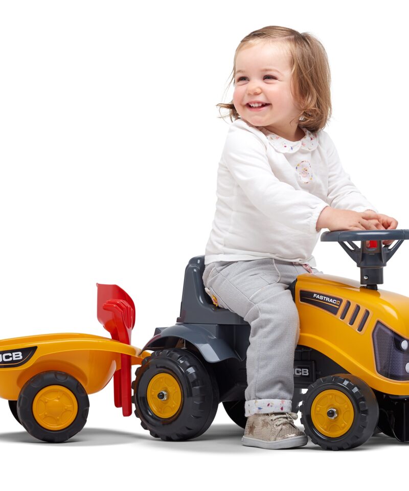 Laste traktor koos kleebistega