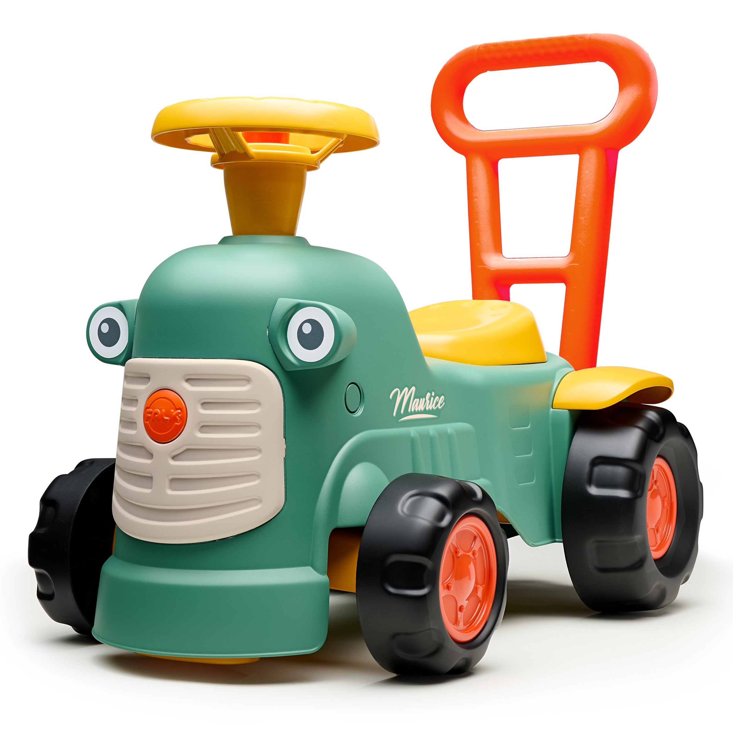 Roheline laste traktor-käimistugi mängimiseks