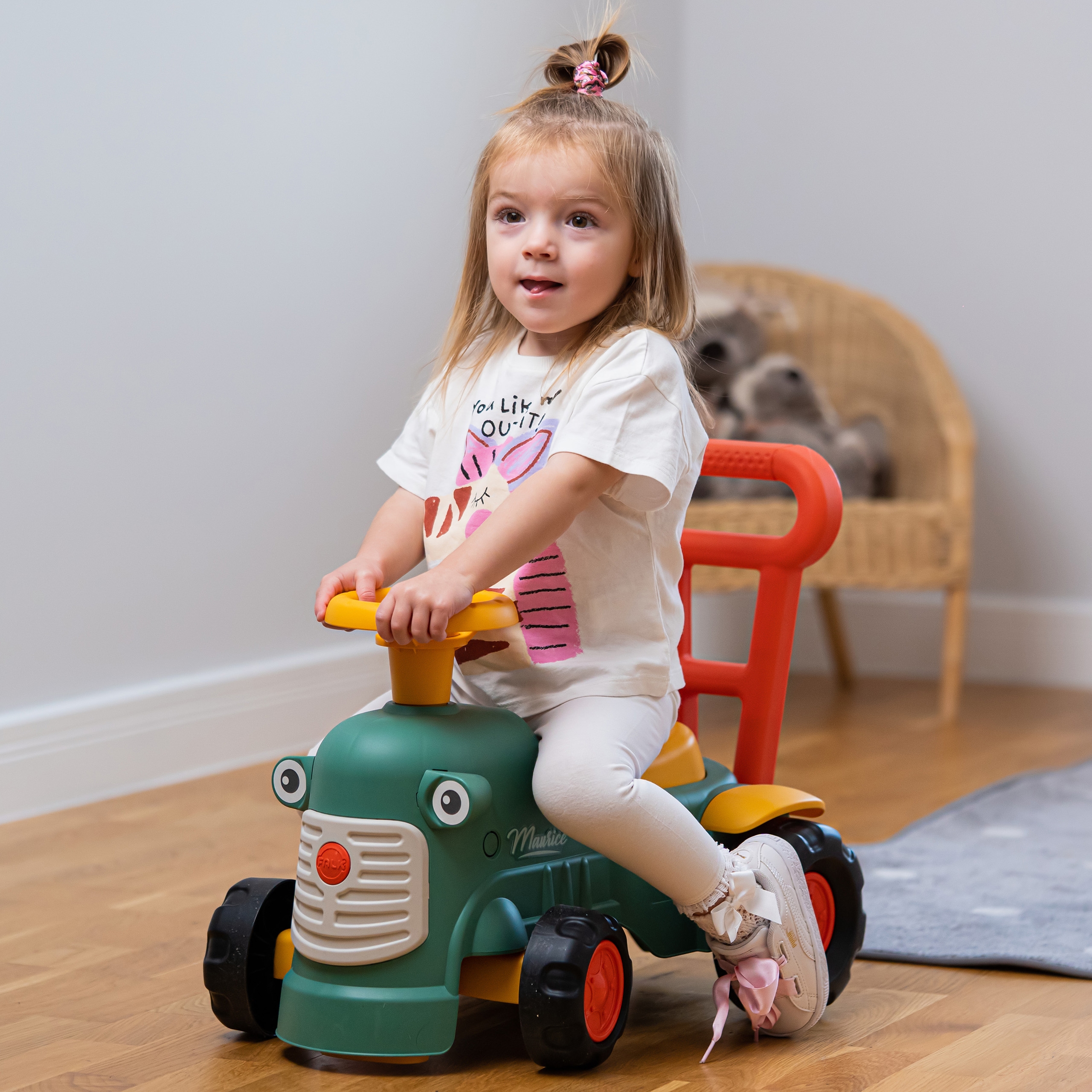 Keskkonnasõbralik traktor lastele