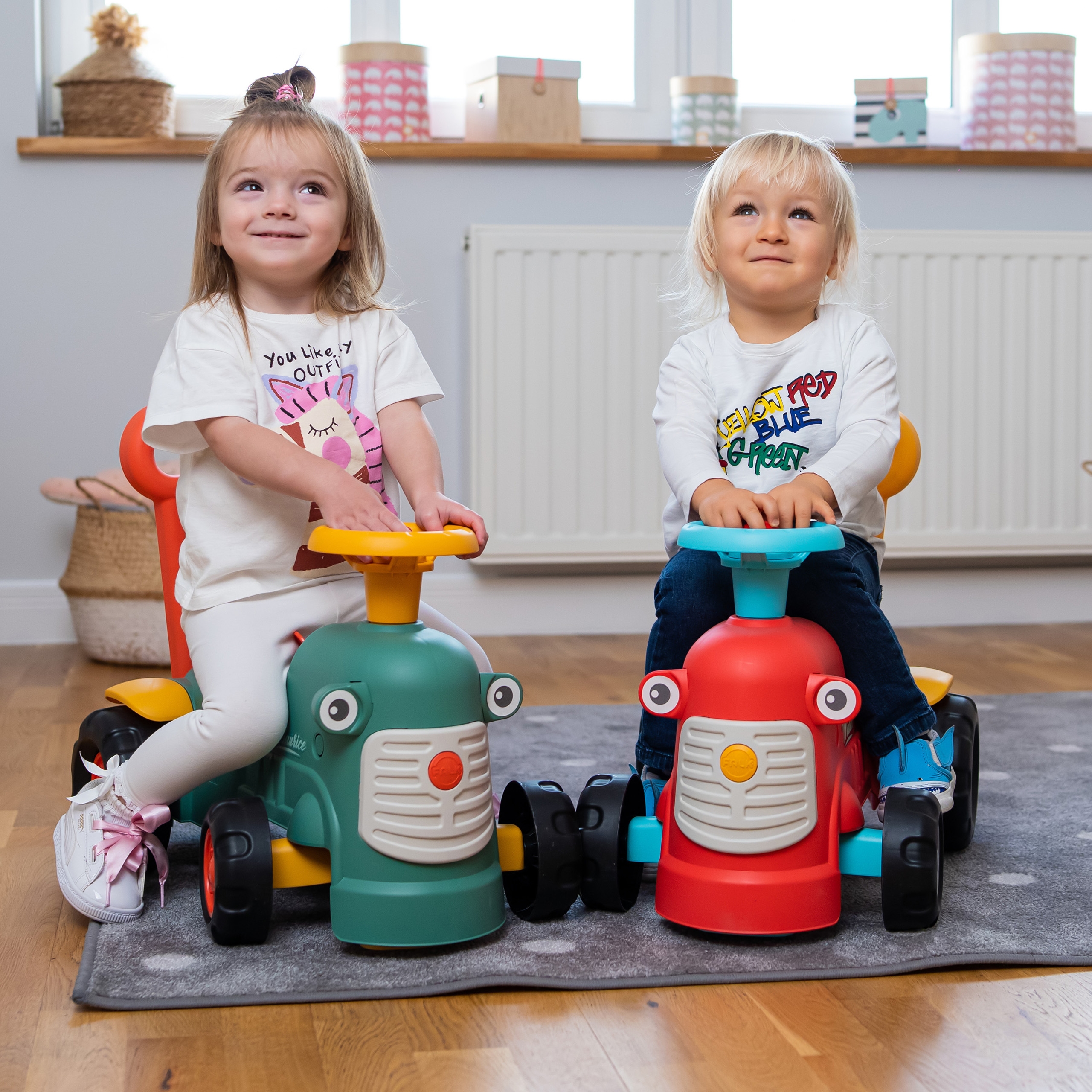 Lastele mõeldud vastupidav traktor