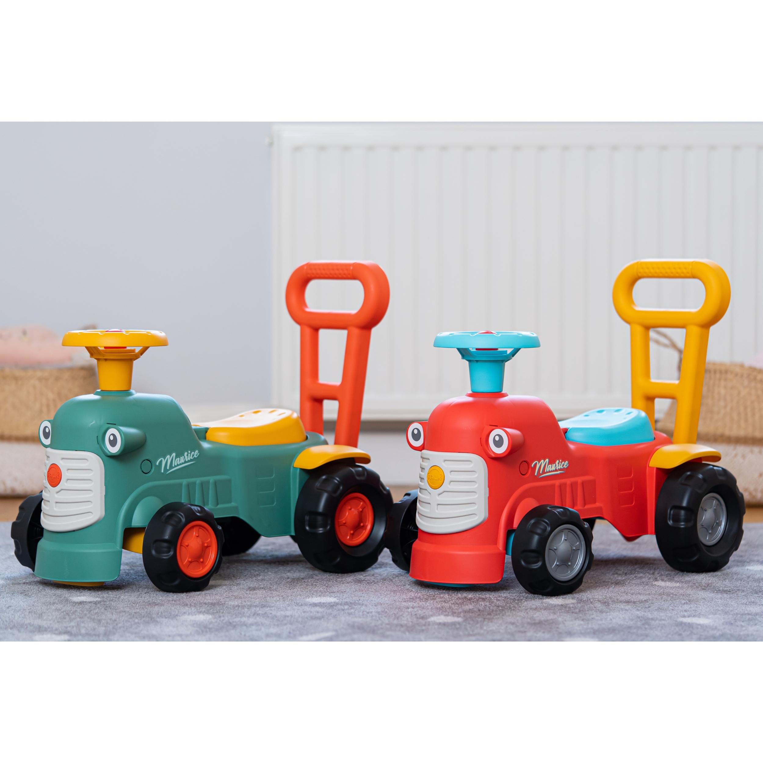 Lastele mõeldud vastupidav traktor