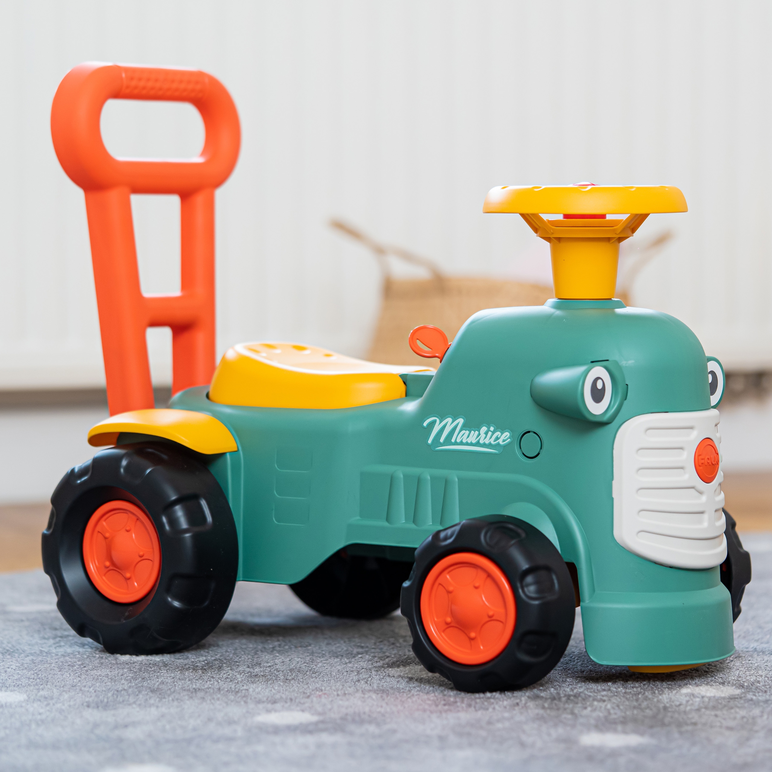 Lastele mõeldud vastupidav traktor