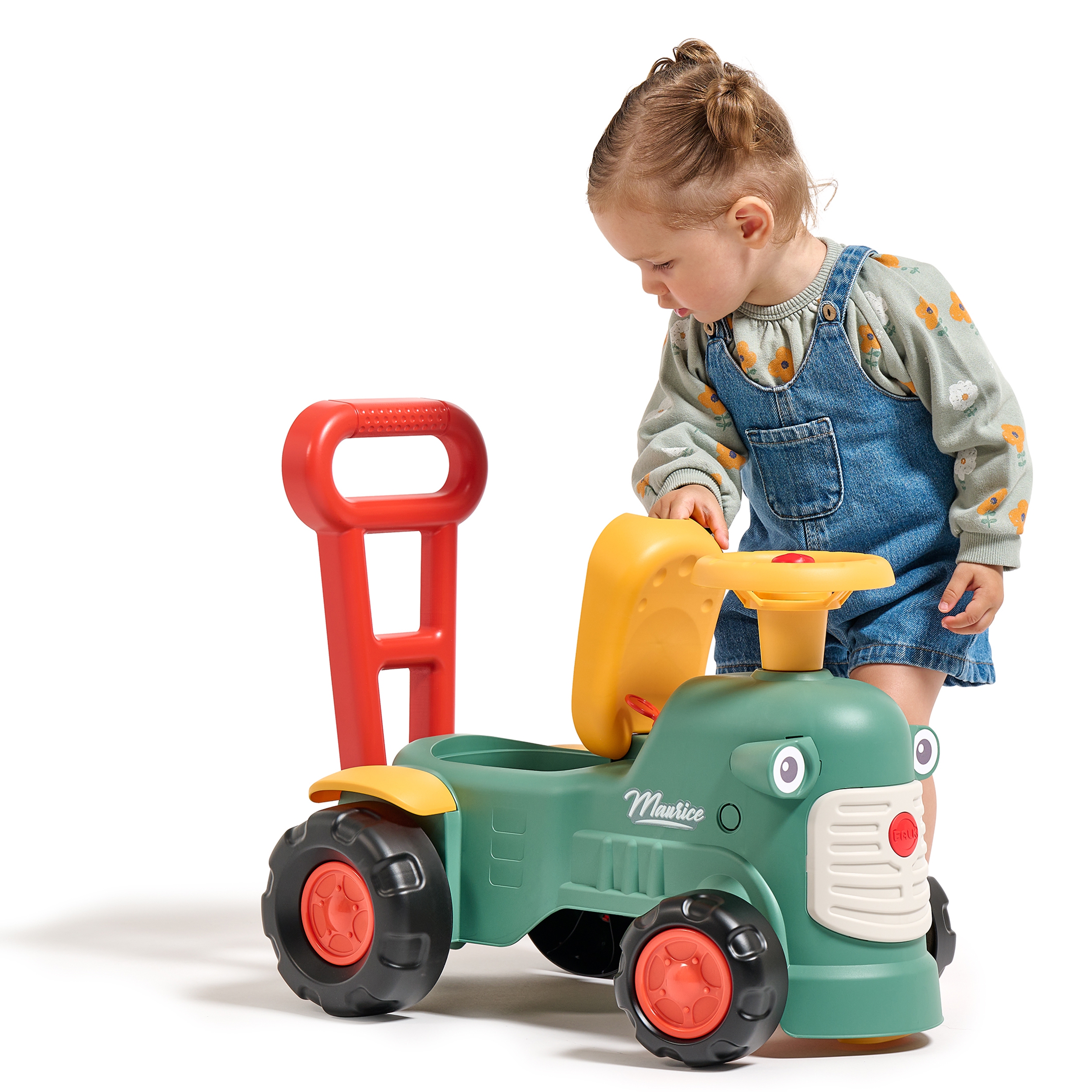 Lastele mõeldud vastupidav traktor