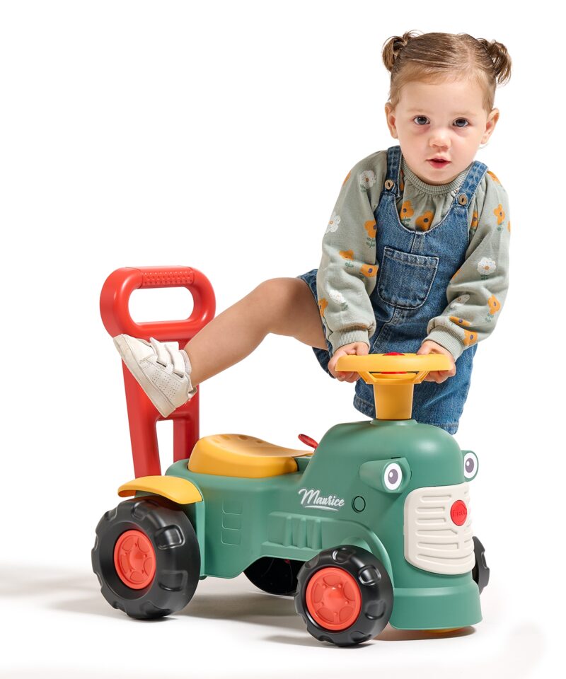 Lastele mõeldud vastupidav traktor