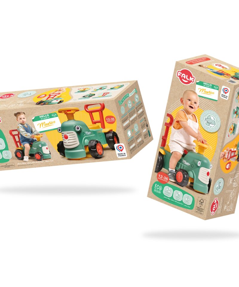 Lastele mõeldud vastupidav traktor