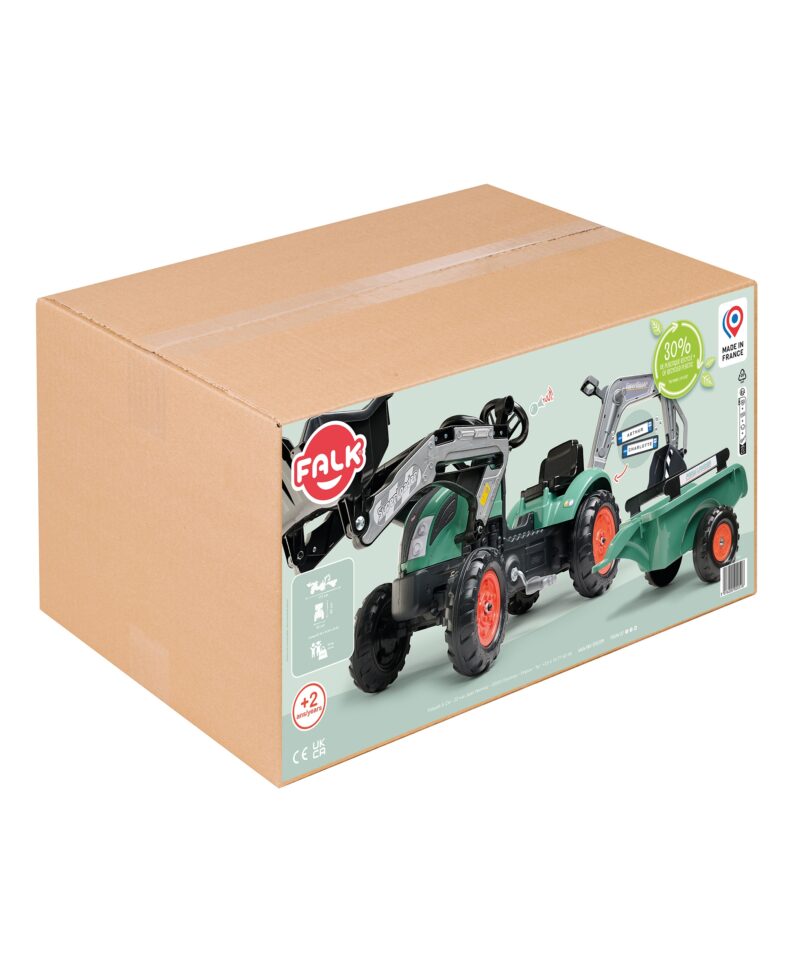 Kvaliteetne pedaalidega traktor lastele