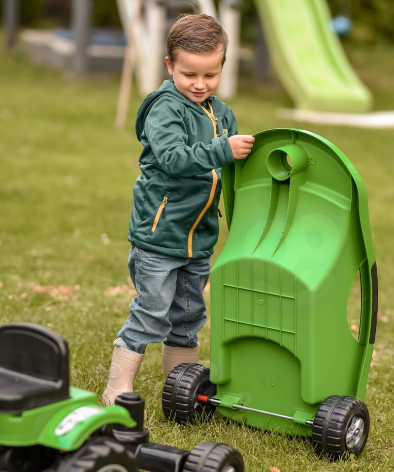 Lihtsasti kokkupandav laste traktor
