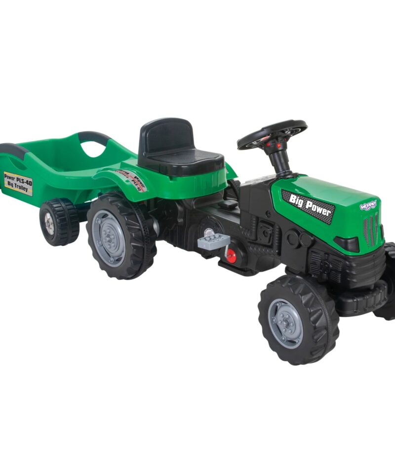 Lihtsasti kokkupandav laste traktor