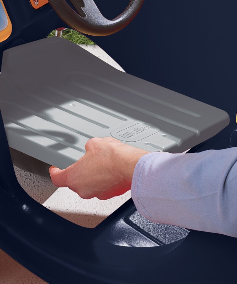 Kõrge seljatoega mugav mänguauto