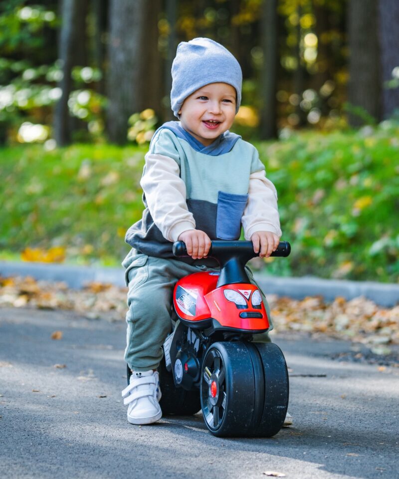 Lastele mõeldud sõidulelu sise- ja välistingimustesse