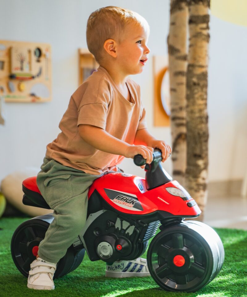 Lastele mõeldud sõidulelu sise- ja välistingimustesse