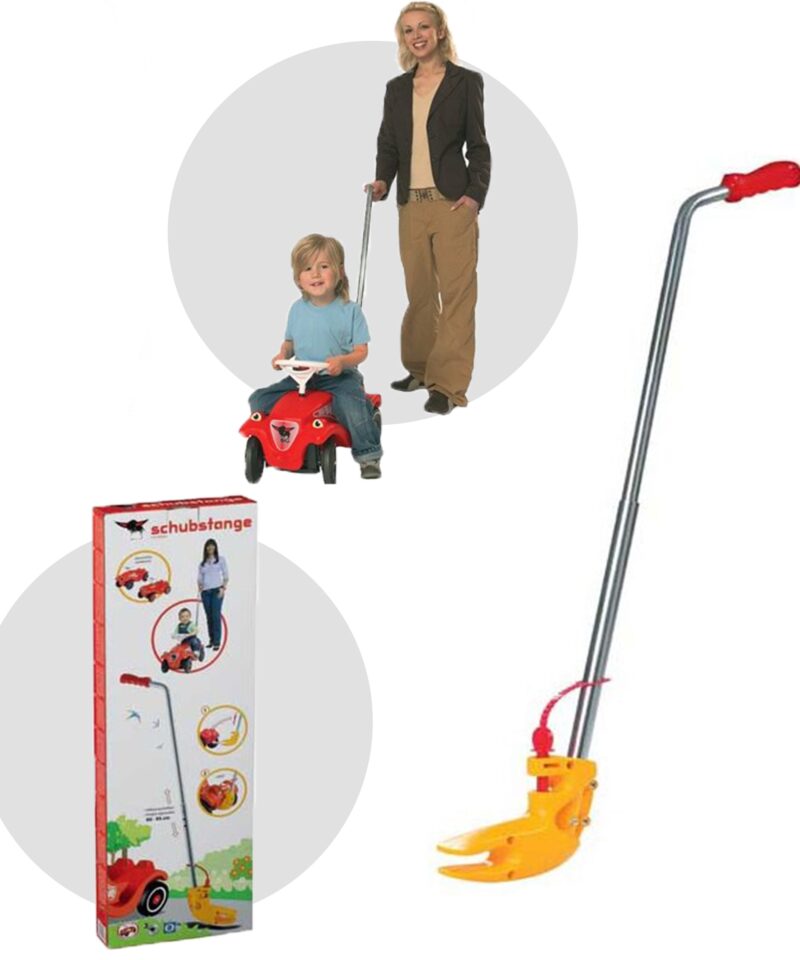 Reguleeritav laste sõiduki lükker pildil