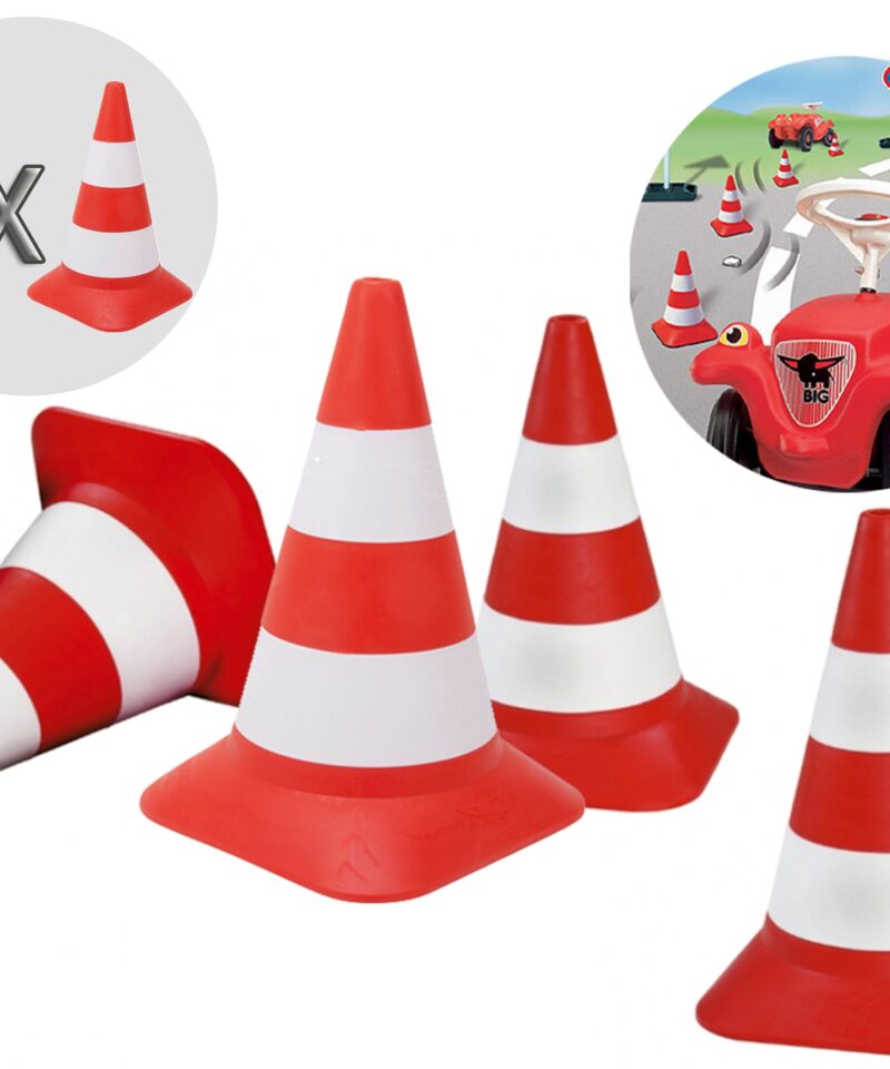 Liikluskoonuste komplekt lastele õues mängimiseks