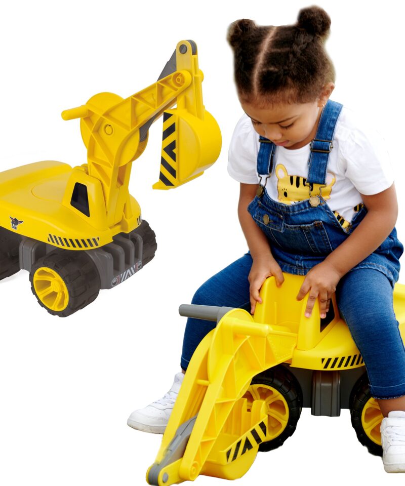 Laste kopaga mängusõiduk õues mängimiseks