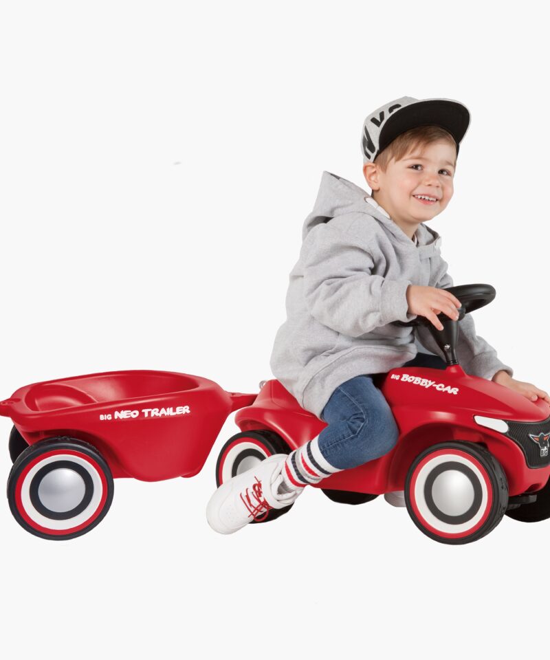 Mänguauto haagis vaiksete ratastega