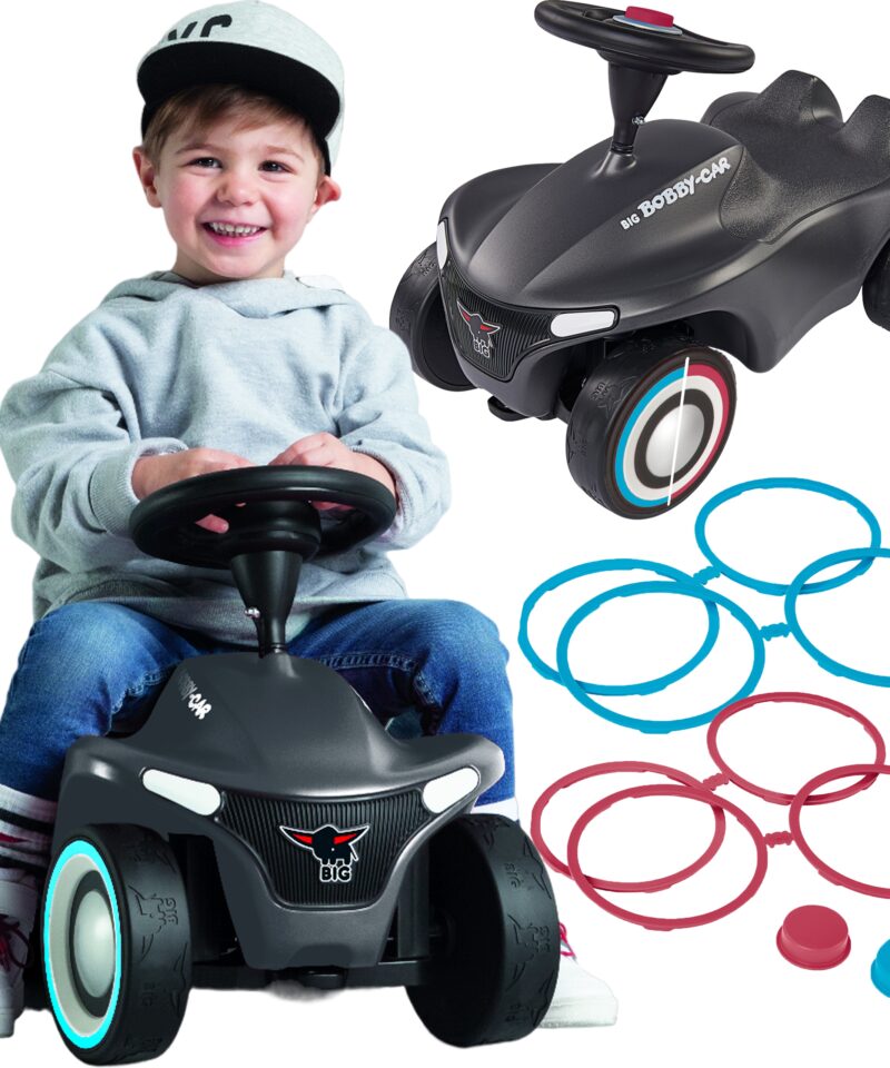 Laste sõiduk ergonoomilise disainiga